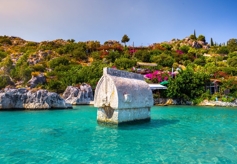 Ancient Sunken City By Kekova